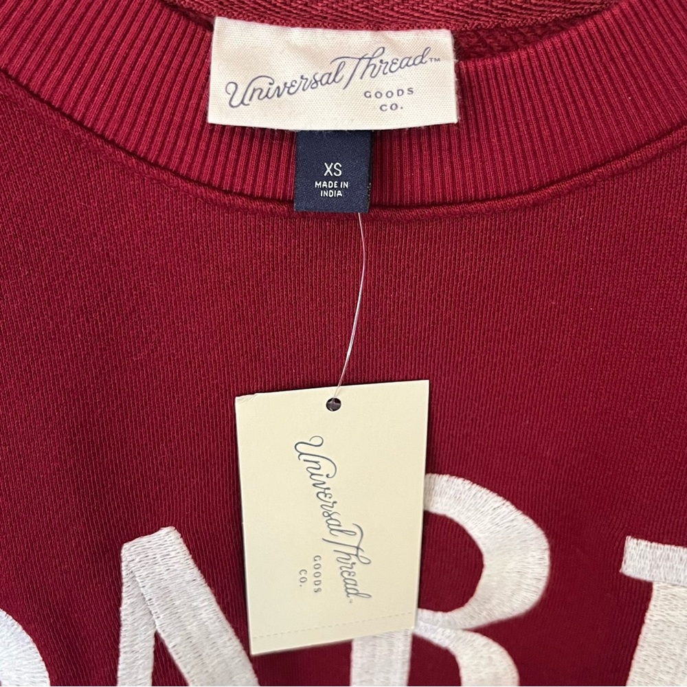 Universal Thread Paris Sport Crewneck Sweatshirt NWT Size XS - Picture 7 of 10